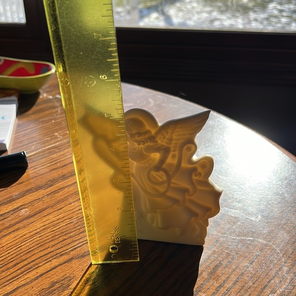 PartyLite O Holy Night Angle.  porcelain Christmas decoration. - Picture 3 of 3